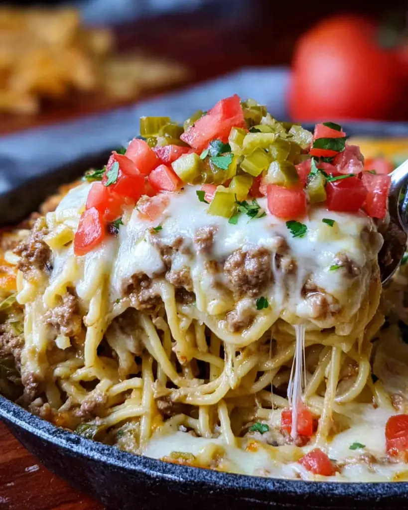 Cheeseburger Tetrazzini
