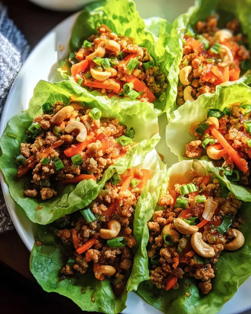 Chicken Lettuce Wraps