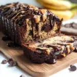 Chocolate Peanut Butter Banana Bread
