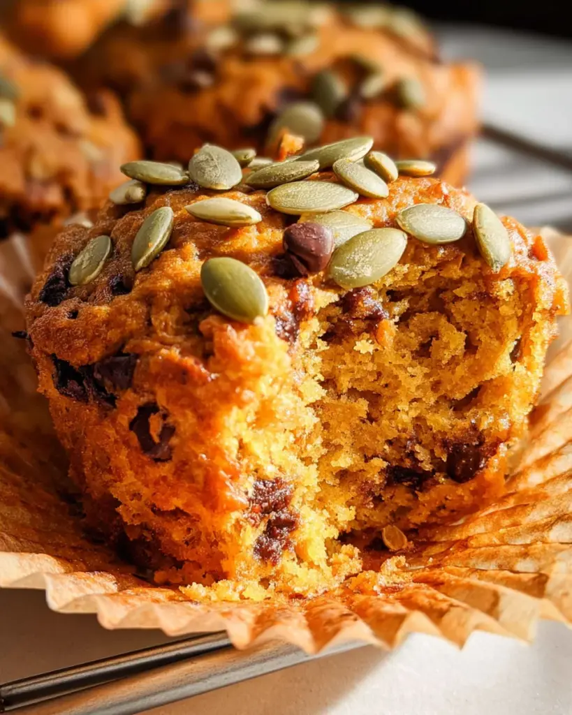Cottage Cheese Pumpkin Muffins