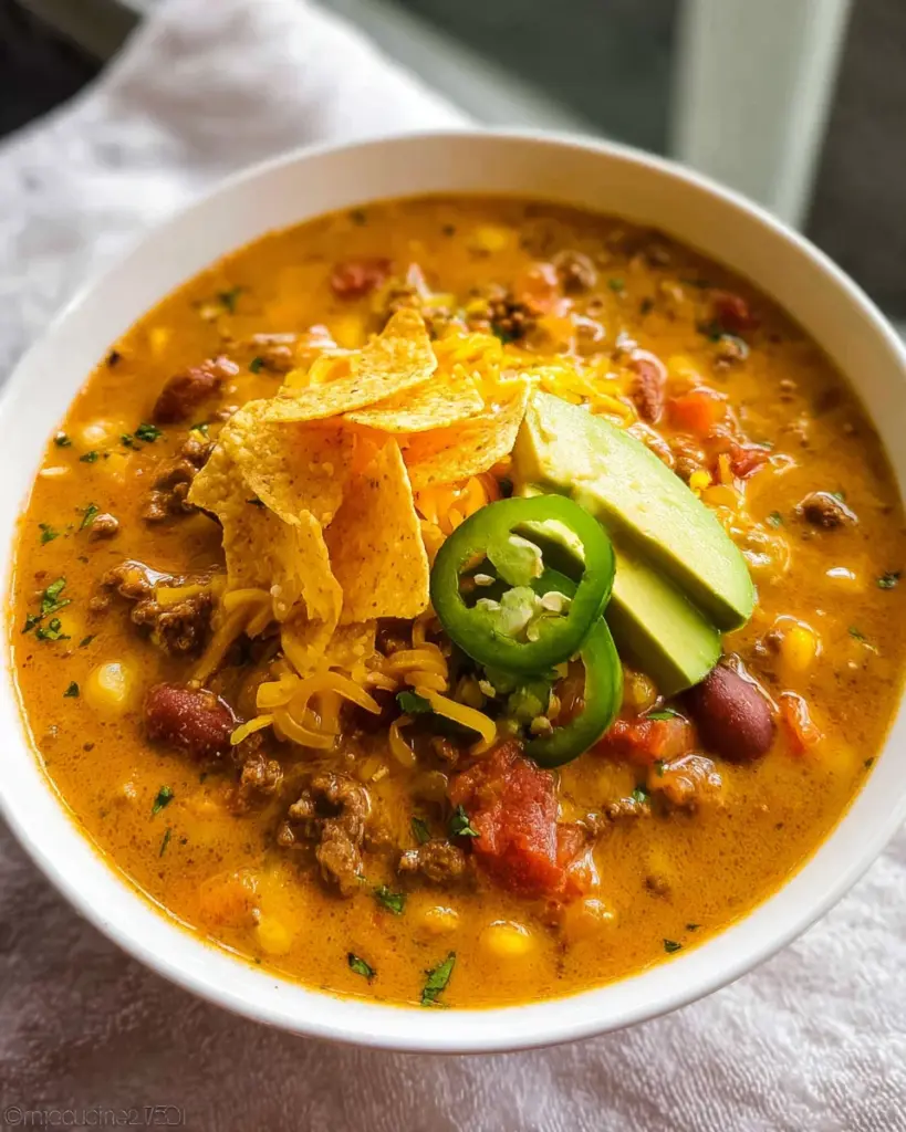 Creamy Taco Soup