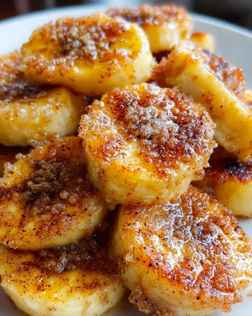 Crispy Cinnamon-Spiced Bananas
