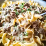 Easy Ground Beef Stroganoff