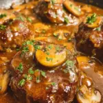 Easy Salisbury Steak Recipe with Mushroom Gravy