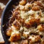 French Onion Gnocchi