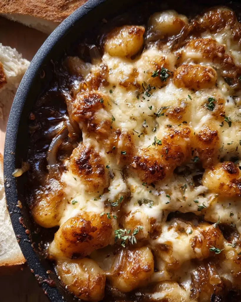French Onion Gnocchi