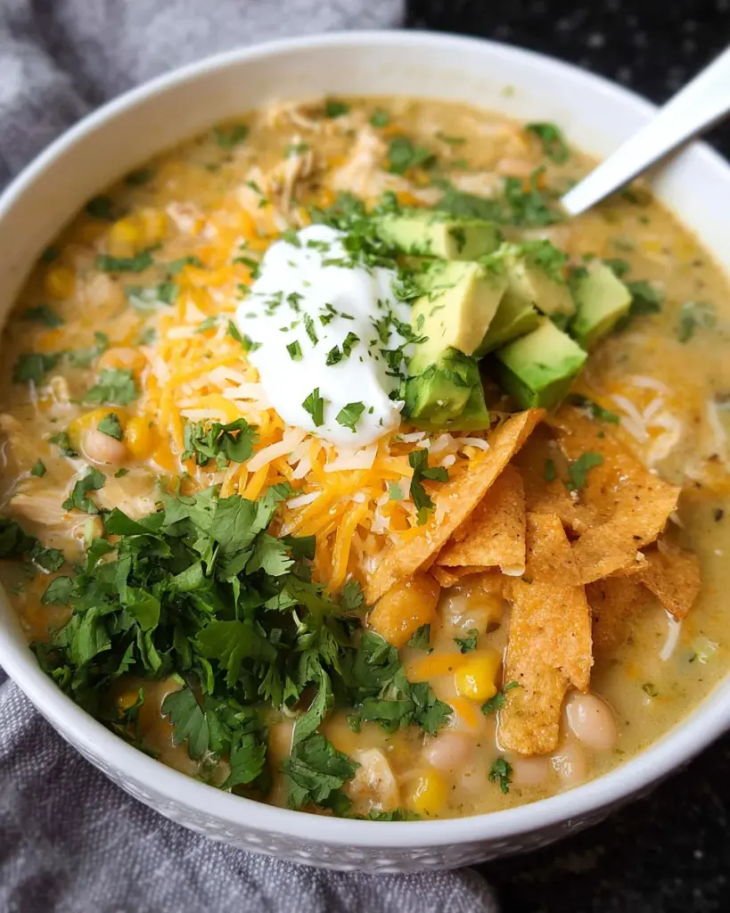 Green Enchilada Chicken Soup Recipe