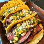 Grilled Elote Steak Tacos