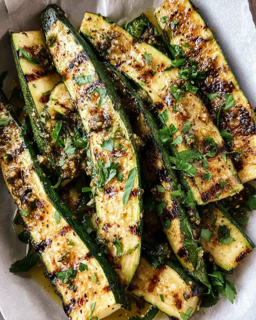 Grilled Zucchini