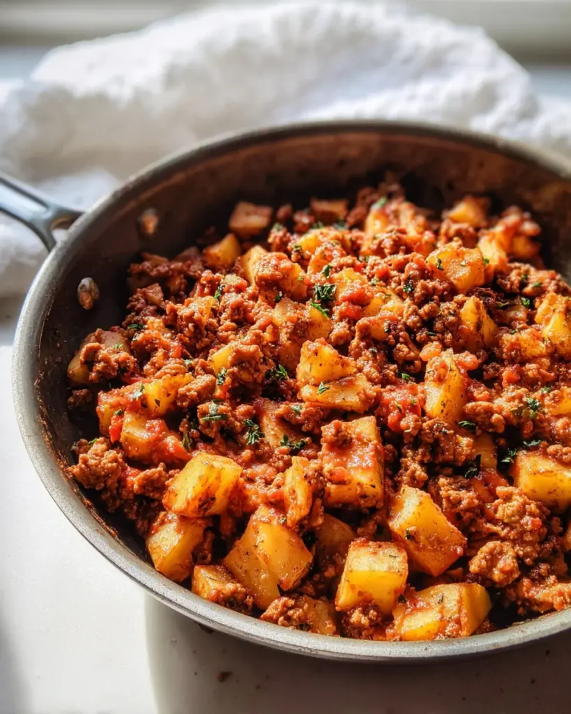Ground Turkey & Potato Skillet