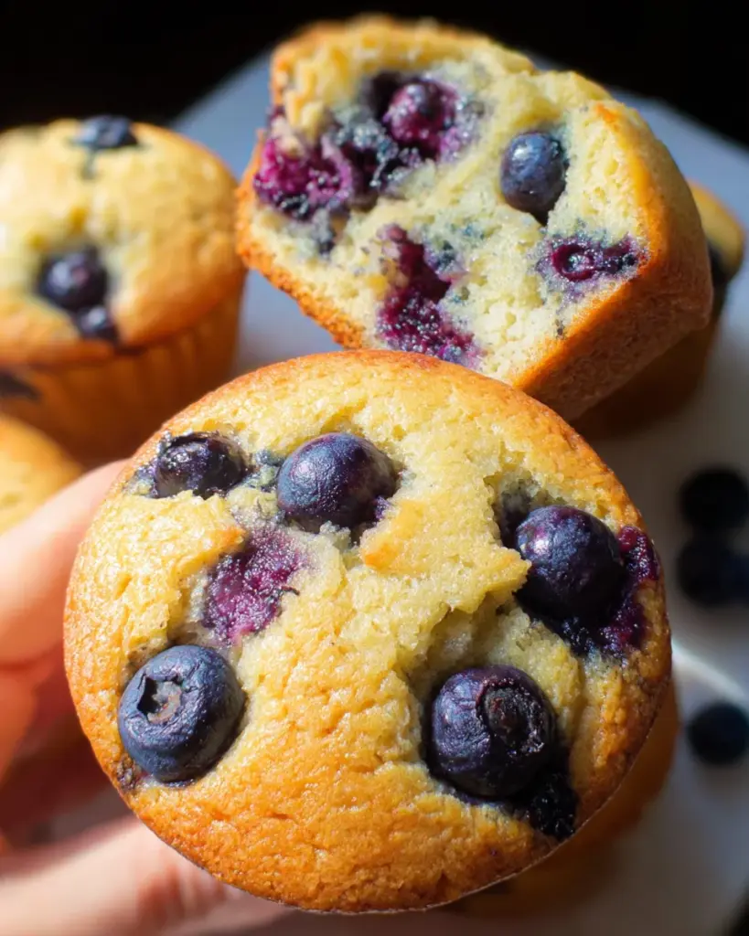 Healthy Blueberry Muffins