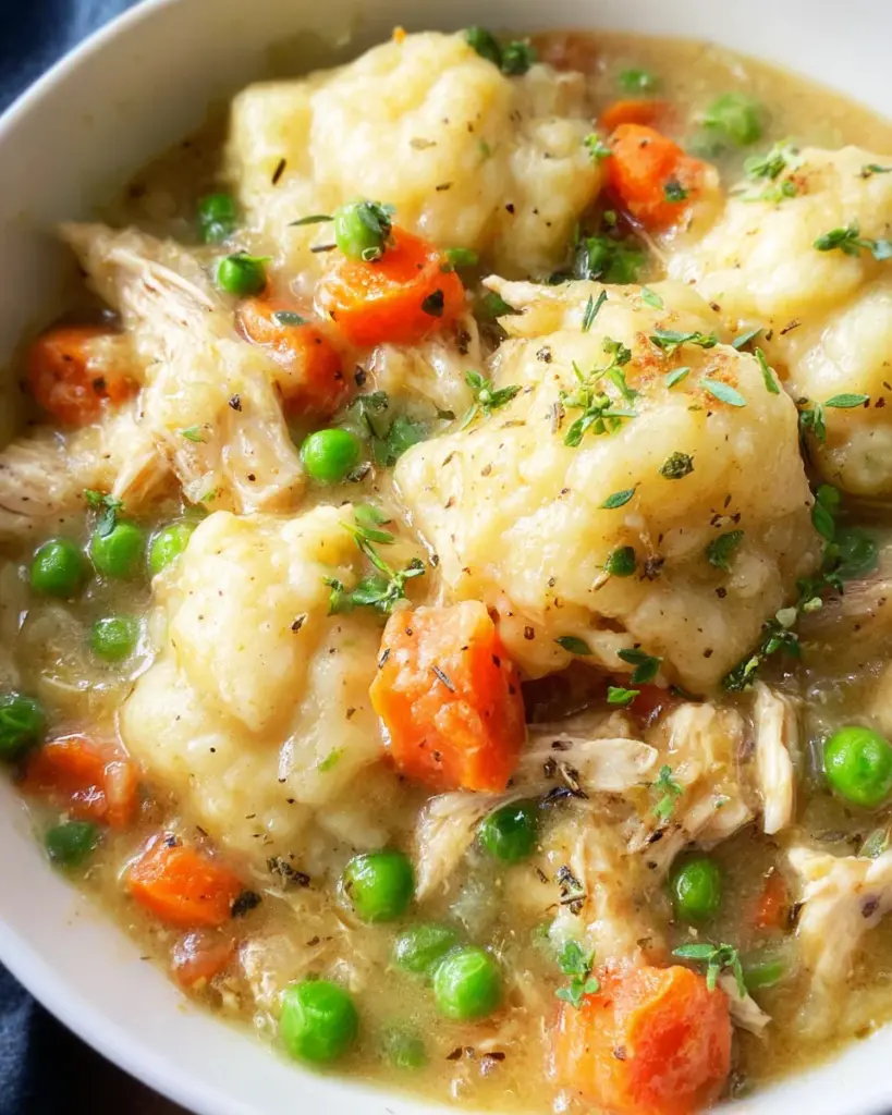 Instant Pot Chicken and Dumplings