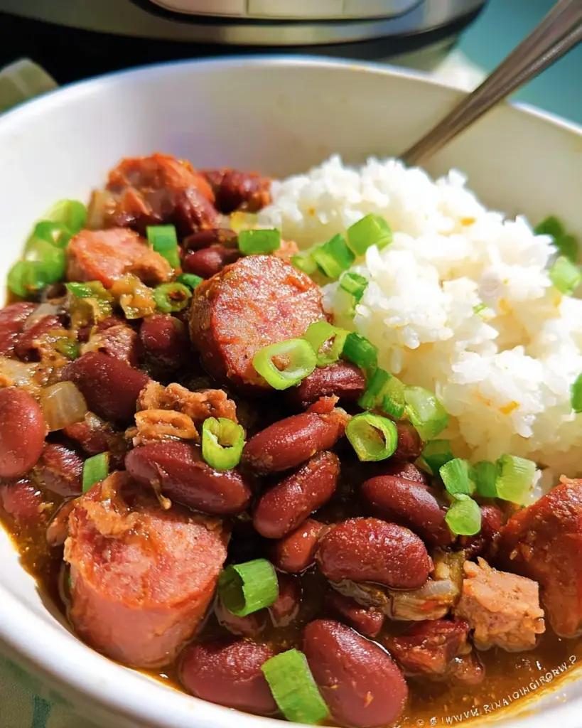 Instant Pot Red Beans and Rice Recipe