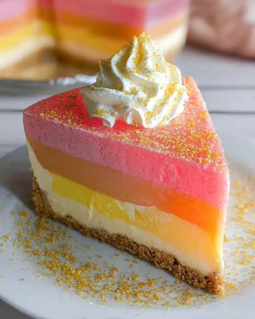 Layered Jello Pie