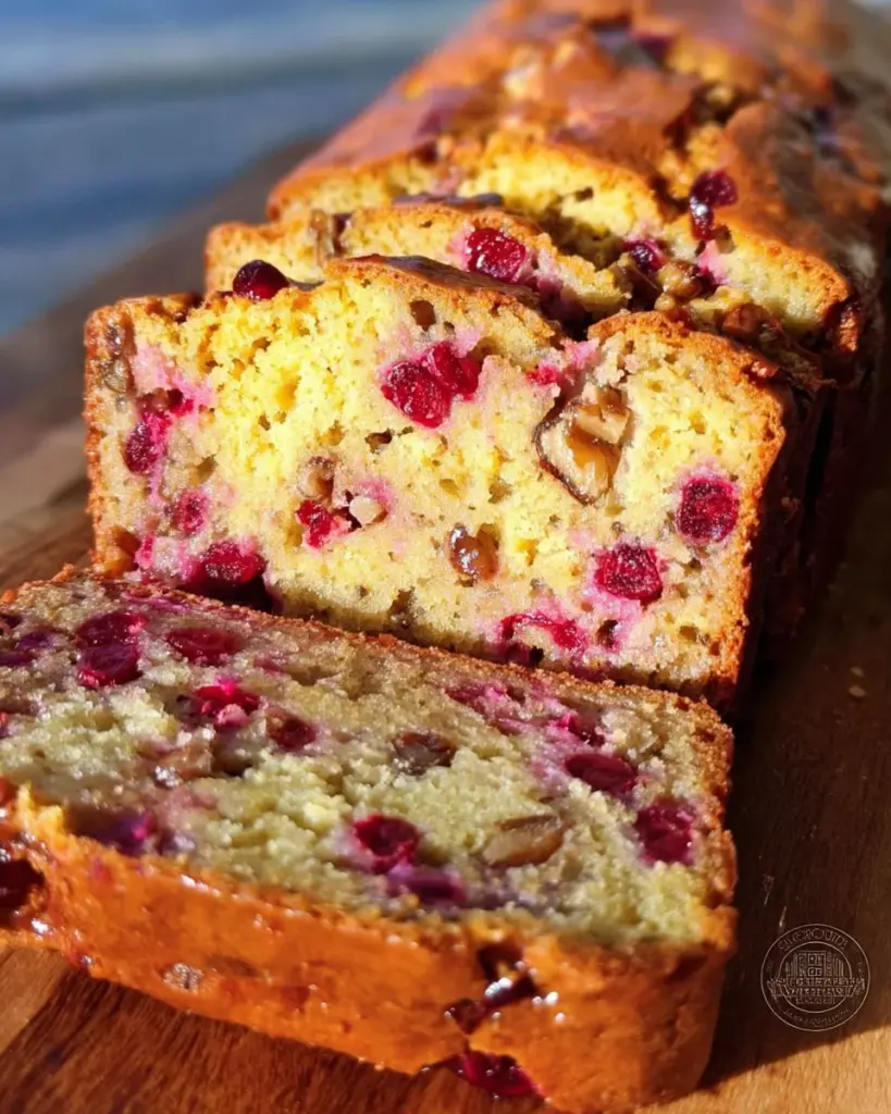 Mom's Cranberry Walnut Bread