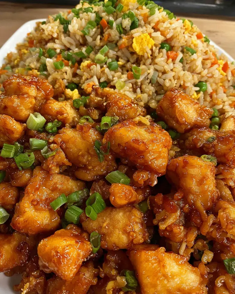 Orange Chicken Fried Rice
