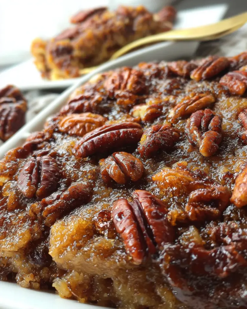 Pecan Pie Dump Cake