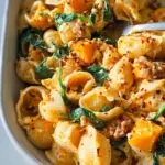 Pumpkin Feta Pasta