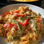 Queso Chicken Fajita Skillet