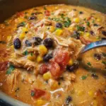 Queso Chicken Taco Soup