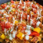 Queso Salsa Chicken & Rice