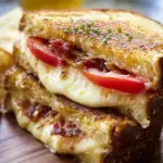Roasted Garlic Grilled Cheese