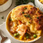 Seafood Pot Pie (with Cheddar Bay Crust)