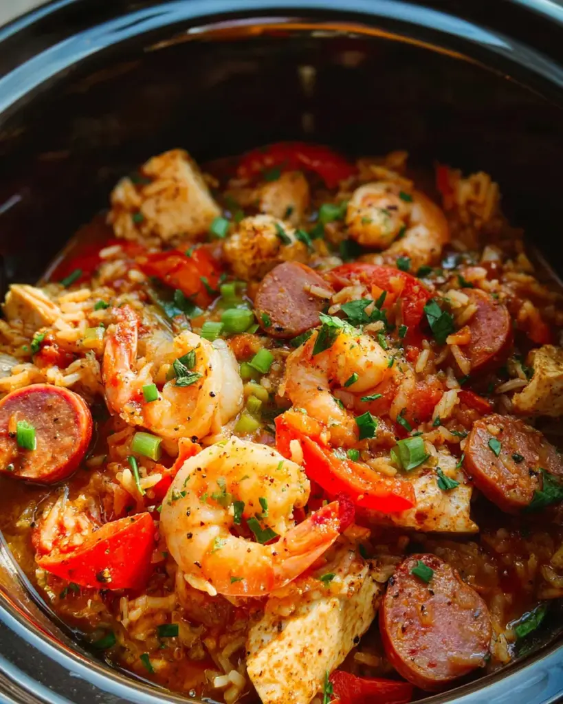 Slow Cooker Jambalaya