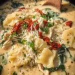 Slow Cooker White Lasagna Soup