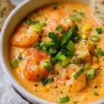 Smooth and Creamy Shrimp and Corn Bisque Recipe