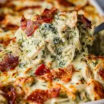 Spinach Artichoke Chicken Casserole