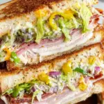 Viral Grinder Grilled Cheese Sandwich