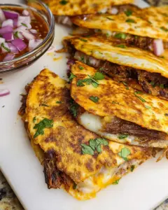 BBQ Brisket Quesadilla Recipe