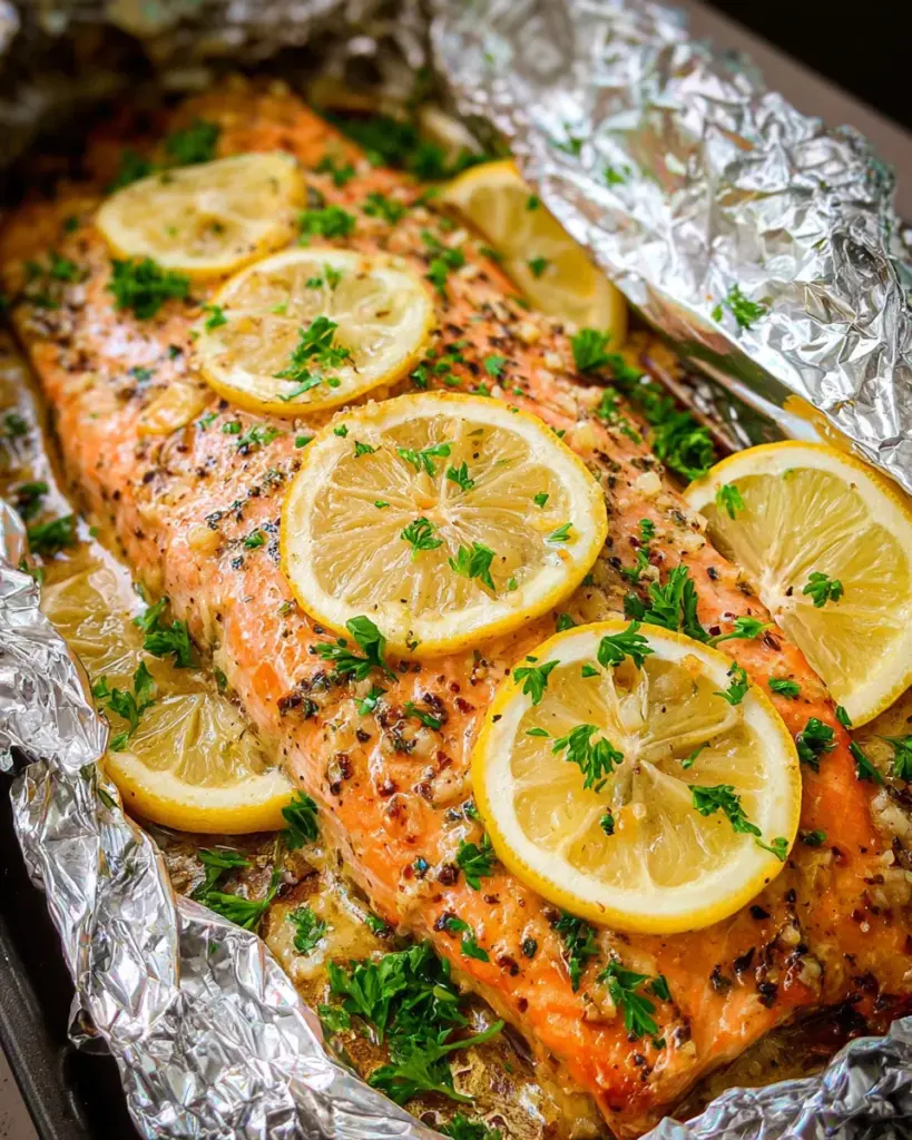 Baked Salmon in Foil