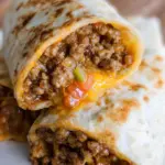 Beef and Cheese Burritos