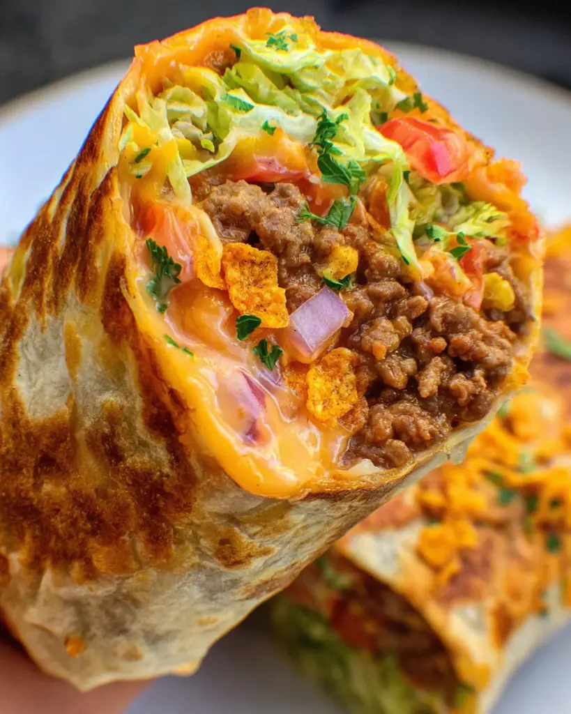 Beefy Nacho Cheese Wrap