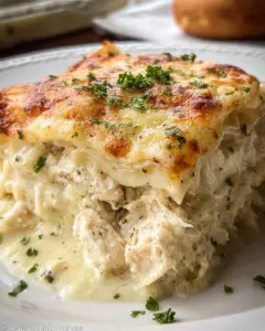 Chicken Alfredo Lasagna