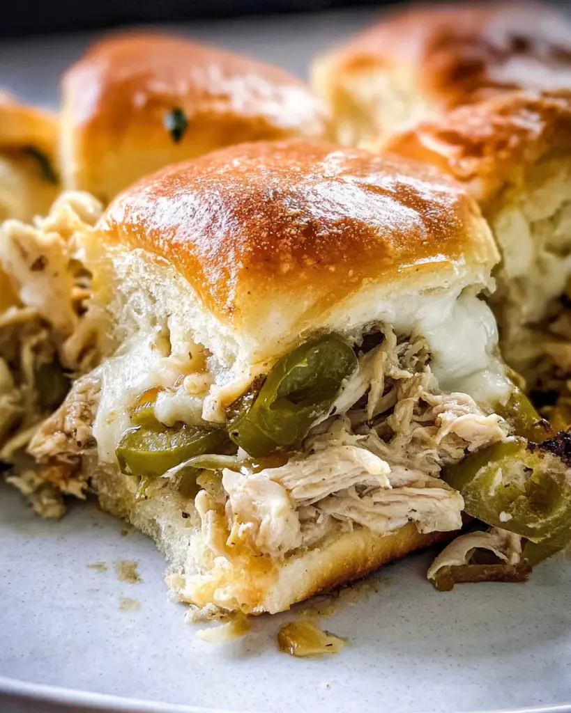 Chicken Philly Sliders