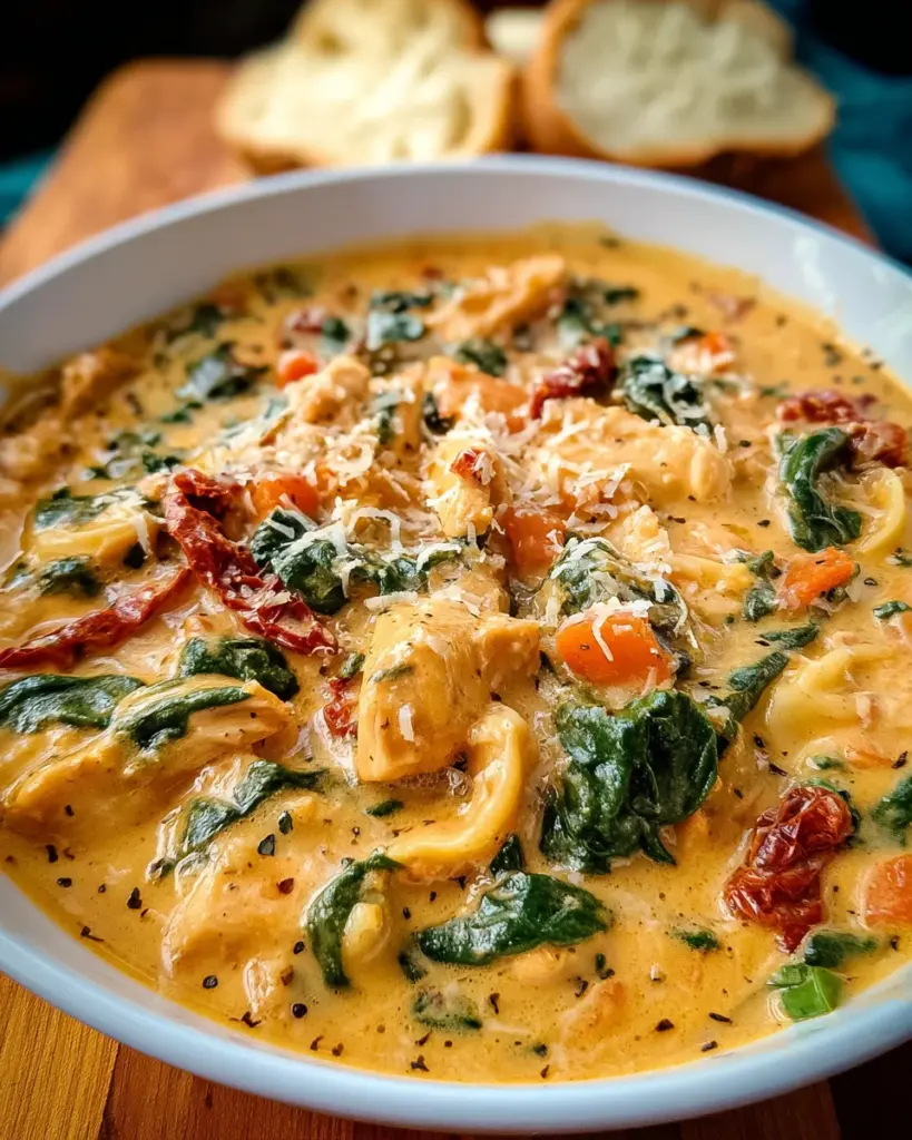 Creamy Tuscan Chicken Soup