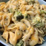 Crockpot Chicken Broccoli Mac and Cheese