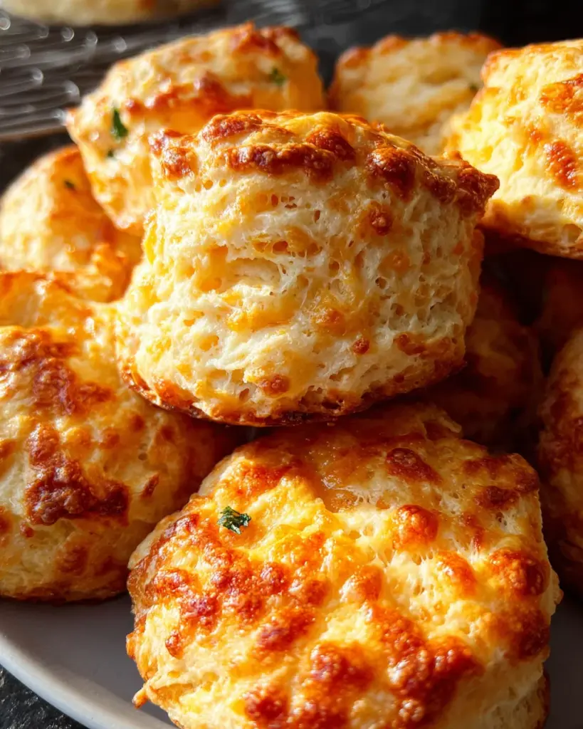 Fluffy Mozzarella Biscuits