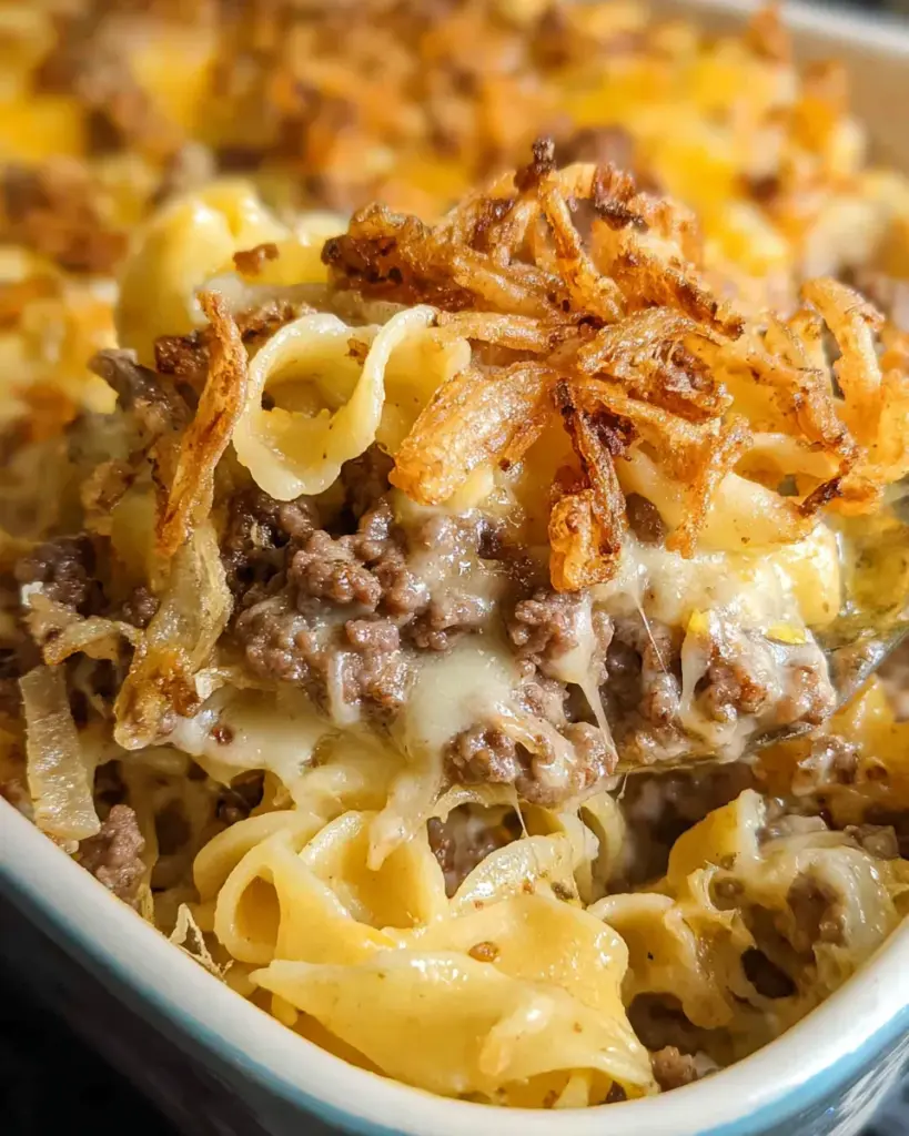 French Onion Beef Casserole