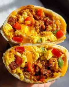 Frozen Breakfast Burritos