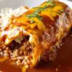 Ground Beef Wet Burrito