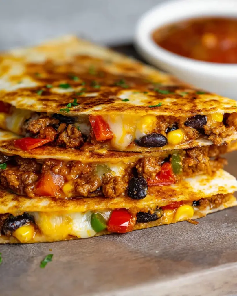 Ground Turkey Quesadillas