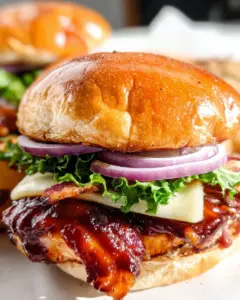 Honey BBQ Chicken Sandwiches