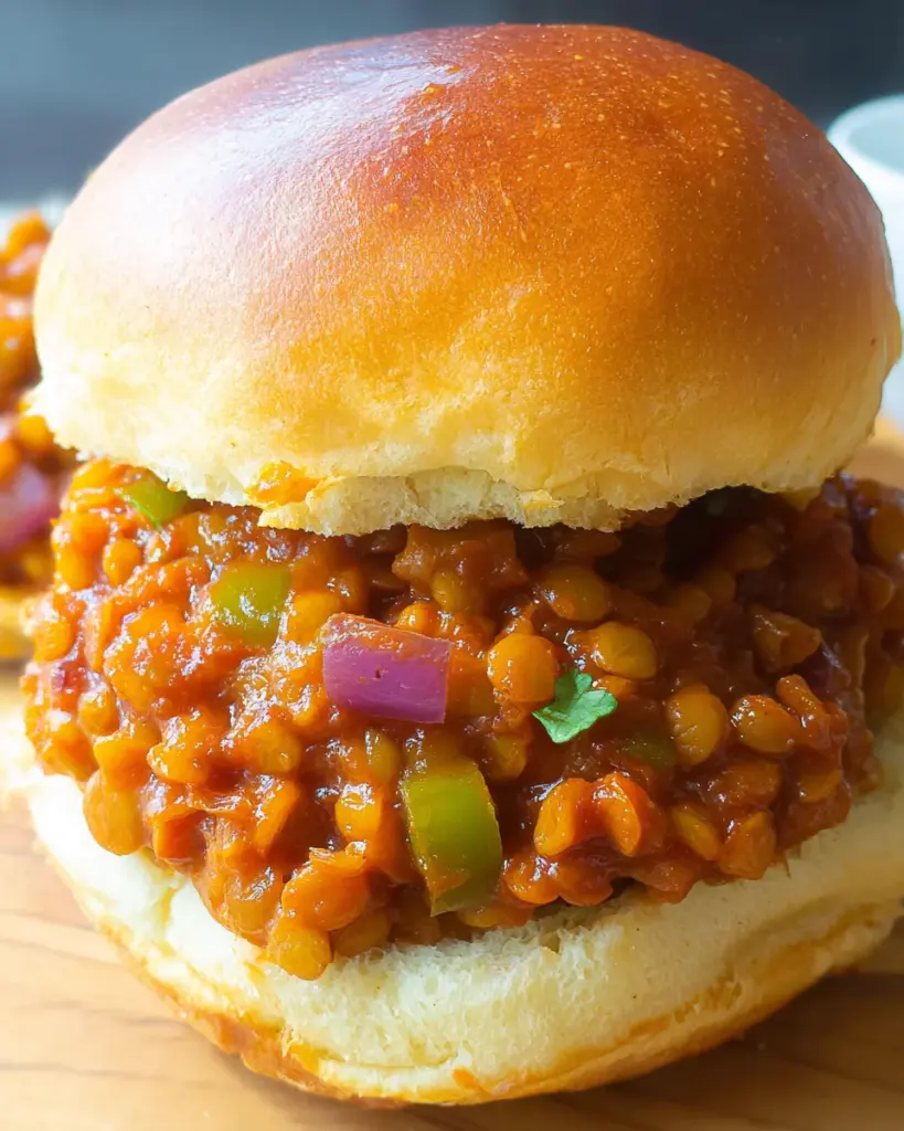 Instant Pot Lentil Sloppy Joes