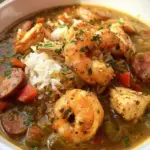 Instant Pot Louisiana Gumbo with Chicken and Shrimp