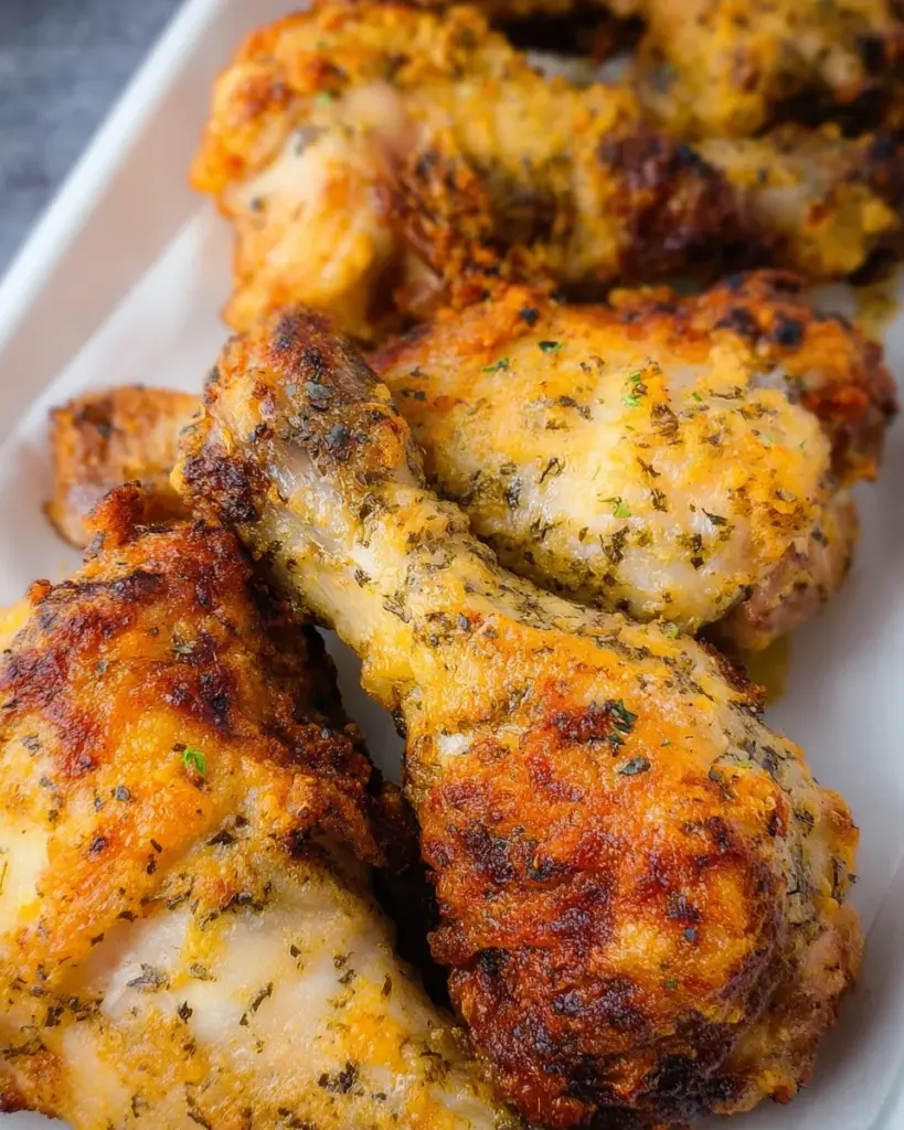 Juicy Chicken Drumsticks in the Oven