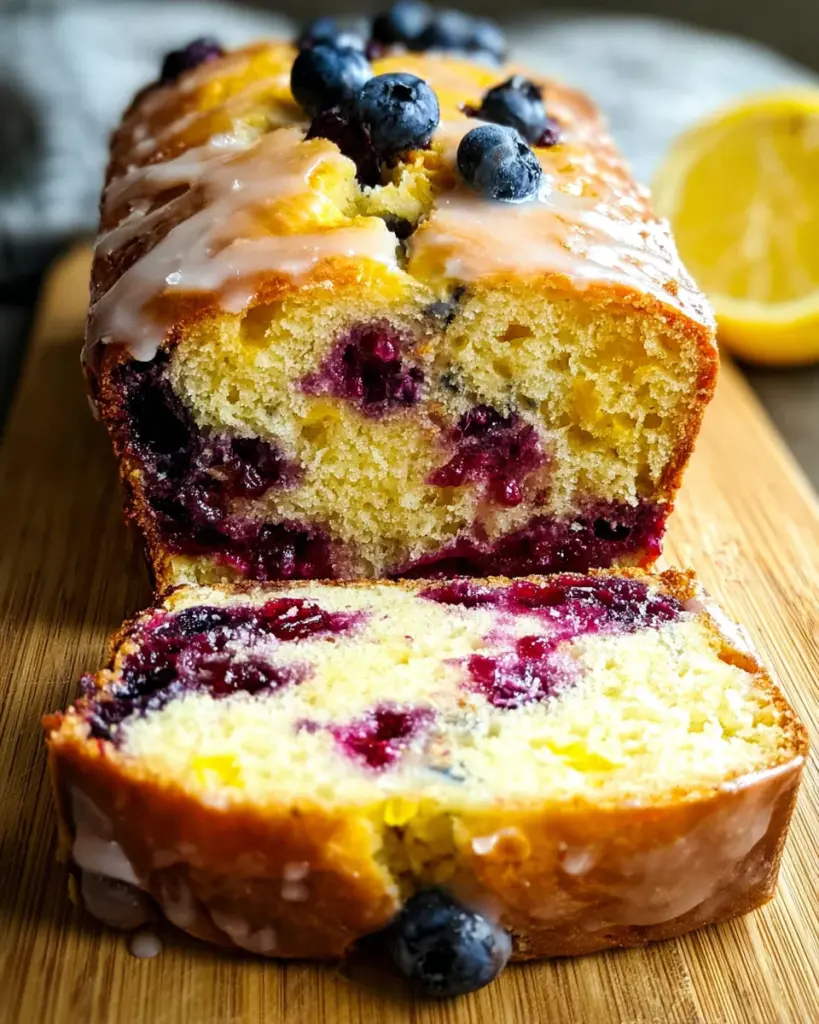 Lemon Blueberry Loaf